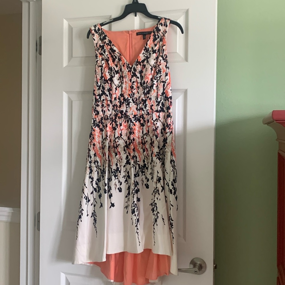Hi low spring dress with shrug added